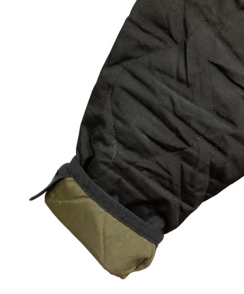 TAION（タイオン）TAION (タイオン) V NECK ZIP JACKTS / V ネック ジップ ジャケット  ブラック サイズ:ASIA Lの古着・服飾アイテム