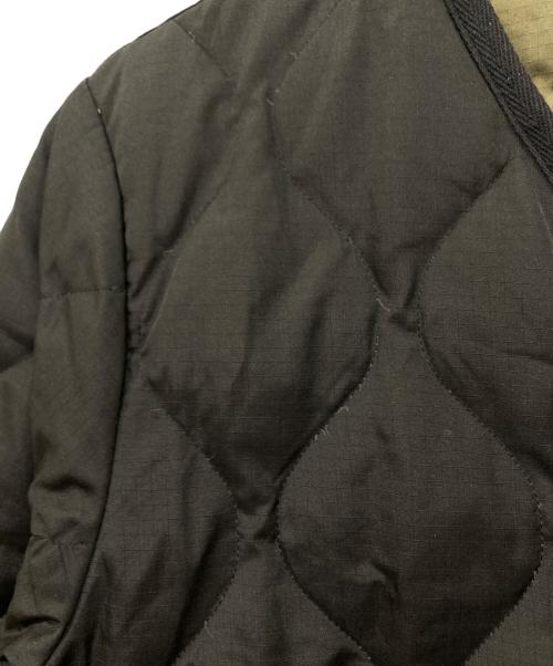 TAION（タイオン）TAION (タイオン) V NECK ZIP JACKTS / V ネック ジップ ジャケット  ブラック サイズ:ASIA Lの古着・服飾アイテム