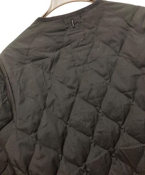TAION（タイオン）TAION (タイオン) V NECK ZIP JACKTS / V ネック ジップ ジャケット  ブラック サイズ:ASIA Lの古着・服飾アイテム