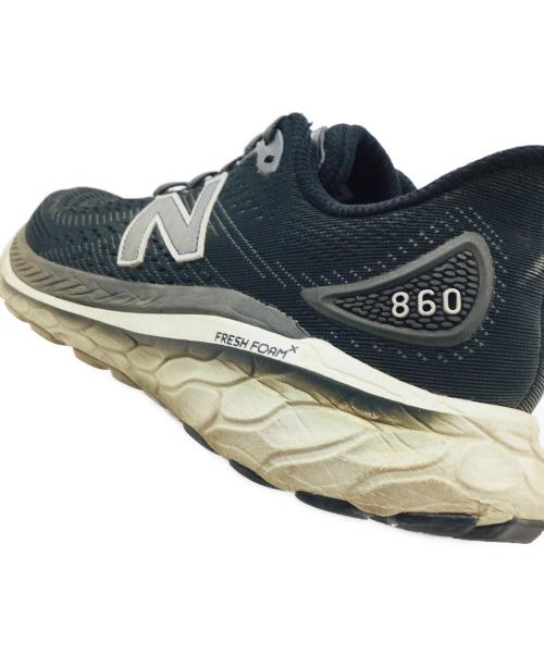 NEW BALANCE（ニューバランス）NEW BALANCE (ニューバランス) M860Z13 ブラック サイズ:US8.5、UK8、EU42、JPN26.5の古着・服飾アイテム