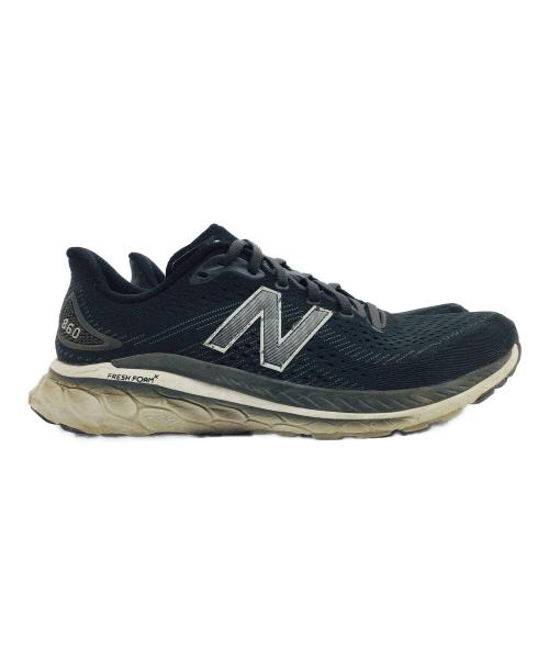 NEW BALANCE（ニューバランス）NEW BALANCE (ニューバランス) M860Z13 ブラック サイズ:US8.5、UK8、EU42、JPN26.5の古着・服飾アイテム
