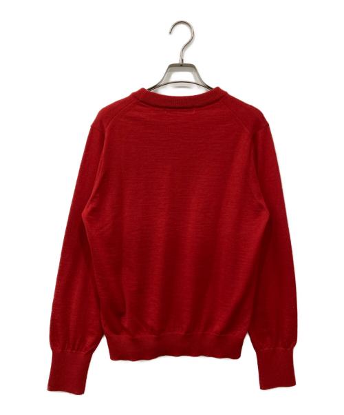 L'appartement（アパルトモン）L'Appartement (アパルトモン) クルーネックニット レッド サイズ:Freeの古着・服飾アイテム