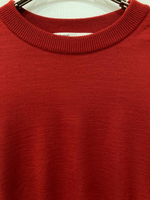 L'appartement（アパルトモン）L'Appartement (アパルトモン) クルーネックニット レッド サイズ:Freeの古着・服飾アイテム