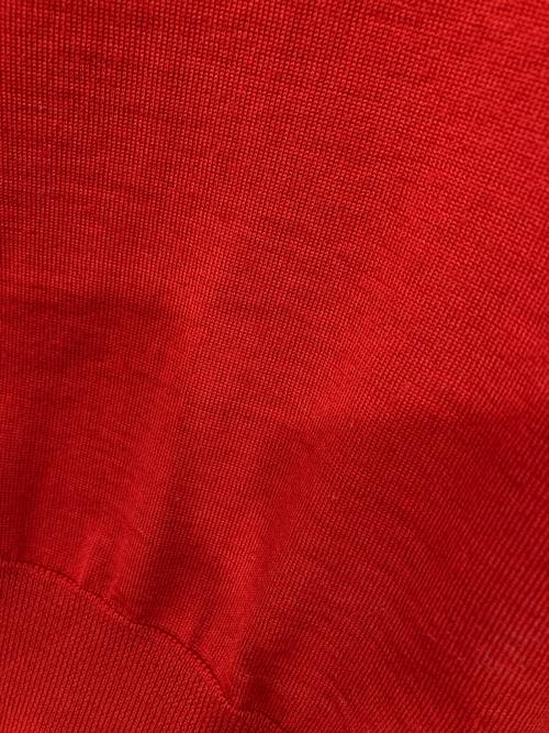 L'appartement（アパルトモン）L'Appartement (アパルトモン) クルーネックニット レッド サイズ:Freeの古着・服飾アイテム