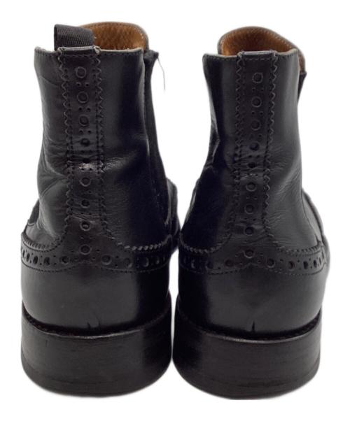 Church’s（チャーチ）Church’s (チャーチ) KETSBY ウィングチップ サイドゴアブーツ ブラック サイズ:23の古着・服飾アイテム