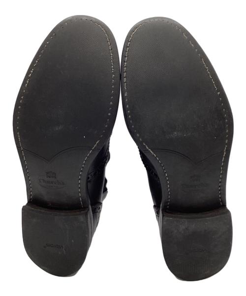 Church’s（チャーチ）Church’s (チャーチ) KETSBY ウィングチップ サイドゴアブーツ ブラック サイズ:23の古着・服飾アイテム