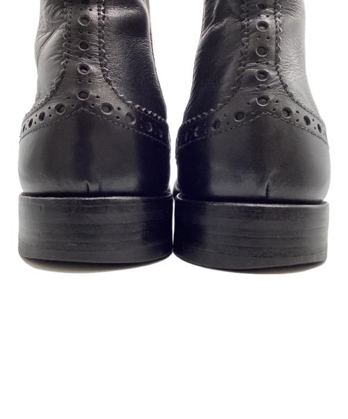 Church’s（チャーチ）Church’s (チャーチ) KETSBY ウィングチップ サイドゴアブーツ ブラック サイズ:23の古着・服飾アイテム