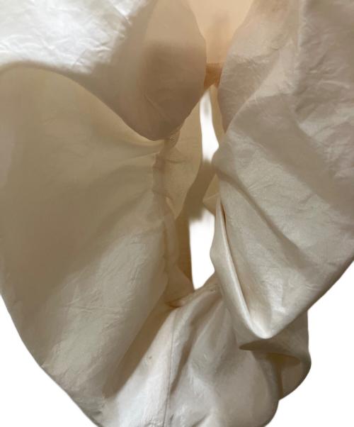 VERMEIL par iena（ヴェルメイユ パー イエナ）VERMEIL par iena (ヴェルメイユ パー イエナ) ヴィンテージタフタブラウス ベージュ サイズ:SIZE Free 未使用品の古着・服飾アイテム