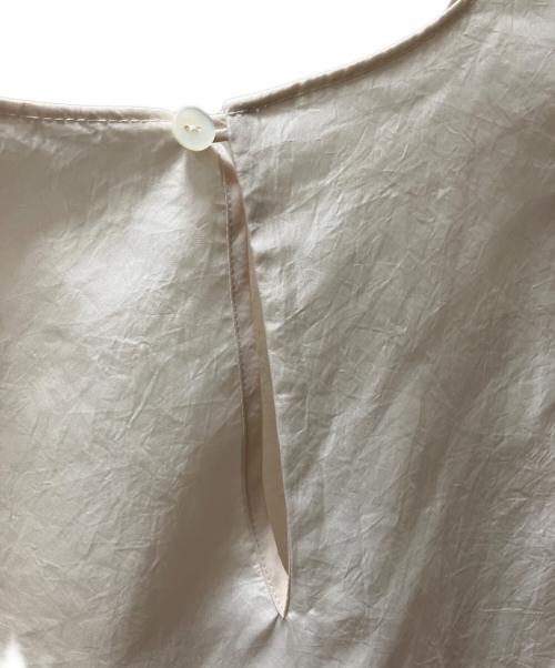 VERMEIL par iena（ヴェルメイユ パー イエナ）VERMEIL par iena (ヴェルメイユ パー イエナ) ヴィンテージタフタブラウス ベージュ サイズ:SIZE Free 未使用品の古着・服飾アイテム