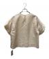 VERMEIL par iena (ヴェルメイユ パー イエナ) ヴィンテージタフタブラウス ベージュ サイズ:SIZE Free 未使用品：6000円