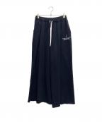 Curensologyカレンソロジー）の古着「＆RCフレンチテリーワイドパンツ」｜ネイビー
