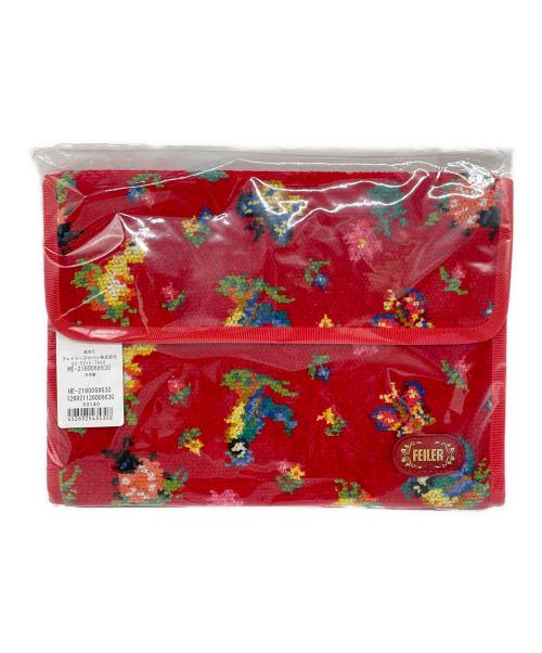 FEILER（フェイラー）FEILER (フェイラー) マルチケース レッド 未使用品の古着・服飾アイテム