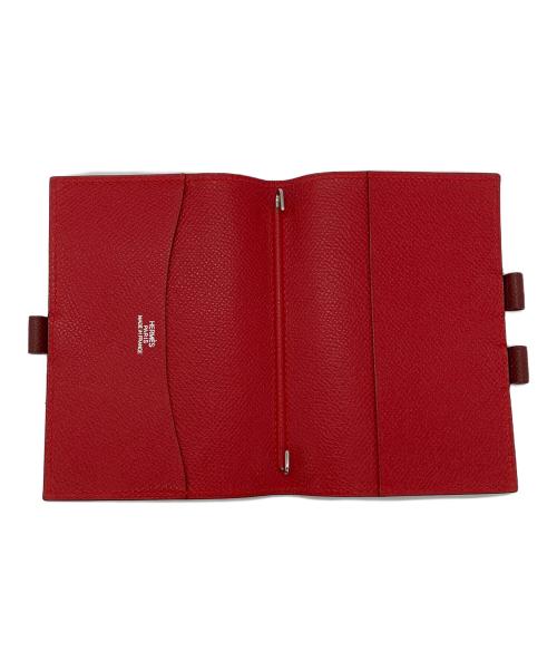 HERMES（エルメス）HERMES (エルメス) 手帳カバー レッドの古着・服飾アイテム