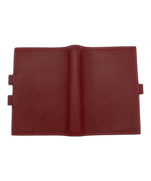 HERMES（エルメス）HERMES (エルメス) 手帳カバー レッドの古着・服飾アイテム