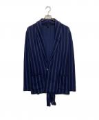 LARDINIラルディーニ）の古着「ニットジャケット」｜ネイビー