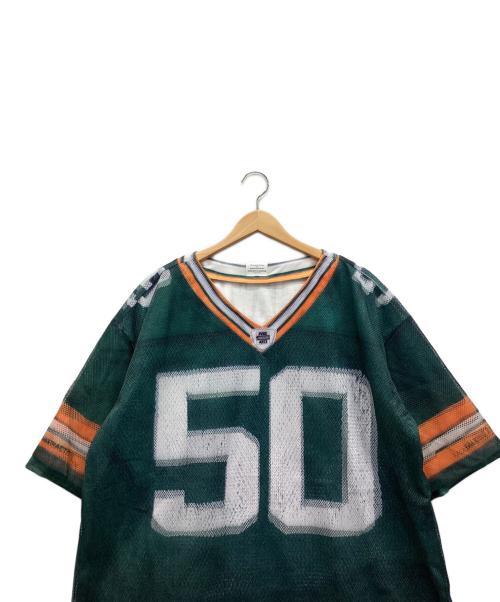 TALKING ABOUT THE ABSTRACTION（トーキング アバウト ジ アブストラクション）TALKING ABOUT THE ABSTRACTION (トーキング アバウト ジ アブストラクション) EYES バグ T-SHIRT グリーン サイズ:Lの古着・服飾アイテム