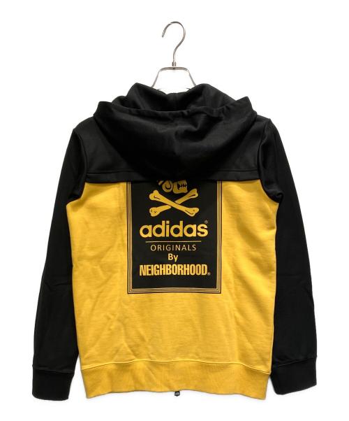 NEIGHBORHOOD（ネイバーフッド）NEIGHBORHOOD (ネイバーフッド) adidas (アディダス) H ZIP UP HOODIE イエロー サイズ:Sの古着・服飾アイテム
