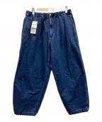 BEAMSビームス）の古着「ユーズドライク バルーンデニム」｜インディゴ