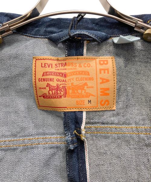 LEVI'S（リーバイス）LEVI'S (リーバイス) BEAMS (ビームス) HALF & HALF COLLECTIONデニムジャケット インディゴ サイズ:M 未使用品の古着・服飾アイテム