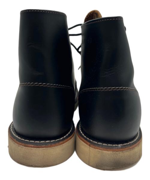 RED WING（レッドウィング）RED WING (レッドウィング) IRISH SETTER 6' ROUND-TOE ブラック サイズ:25.5の古着・服飾アイテム