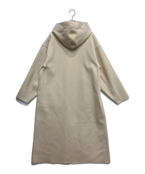 HYKE（ハイク）HYKE (ハイク) MELTON HOODED WORK COAT/メルトンフーデッドワークコート アイボリー サイズ:1の古着・服飾アイテム