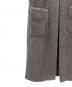中古・古着 SACRA (サクラ) プードルファーロングジレ グレー サイズ:38：16000円