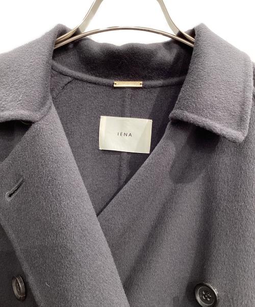 IENA（イエナ）IENA (イエナ) スーパー160ダブルフェイスショートコート チャコールグレー サイズ:36の古着・服飾アイテム