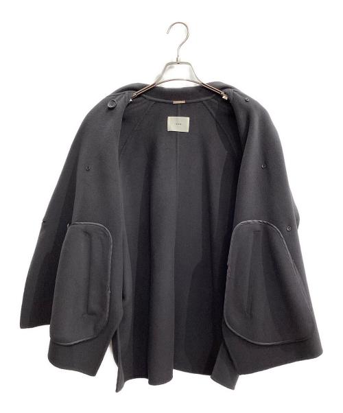 IENA（イエナ）IENA (イエナ) スーパー160ダブルフェイスショートコート チャコールグレー サイズ:36の古着・服飾アイテム