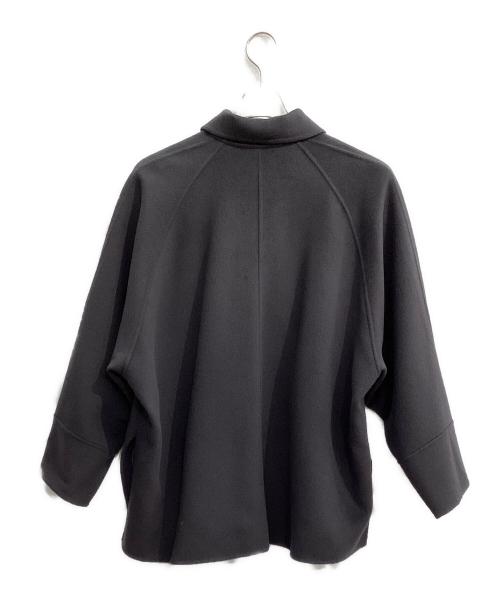 IENA（イエナ）IENA (イエナ) スーパー160ダブルフェイスショートコート チャコールグレー サイズ:36の古着・服飾アイテム