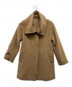 Max Mara Studioマックスマーラ ストゥディオ）の古着「ウール ビッグカラーコート」｜キャメル