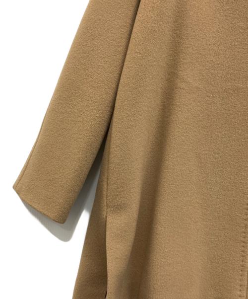 Max Mara Studio（マックスマーラ ストゥディオ）Max Mara Studio (マックスマーラ ストゥディオ) ウール ビッグカラーコート キャメル サイズ:38の古着・服飾アイテム