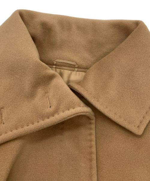 Max Mara Studio（マックスマーラ ストゥディオ）Max Mara Studio (マックスマーラ ストゥディオ) ウール ビッグカラーコート キャメル サイズ:38の古着・服飾アイテム