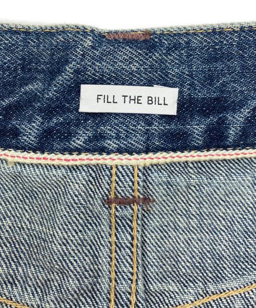 FILL THE BILL（フィルザビル）FILL THE BILL (フィルザビル) SELVEDGE DENIM SKIRT インディゴ サイズ:1の古着・服飾アイテム