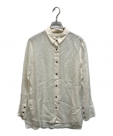 中古・古着通販】conte (コンテ) キュプラシルク シャツ オフホワイト 