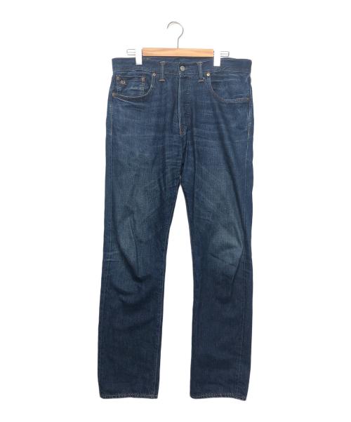 RRL（ダブルアールエル）RRL (ダブルアールエル) スリムフィット　デニムパンツ インディゴ サイズ:86cm (W34)の古着・服飾アイテム