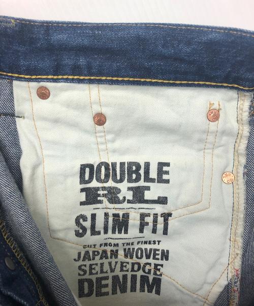 RRL（ダブルアールエル）RRL (ダブルアールエル) スリムフィット　デニムパンツ インディゴ サイズ:86cm (W34)の古着・服飾アイテム