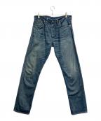 RRLダブルアールエル）の古着「デニムパンツ」｜インディゴ