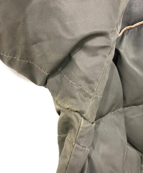 RRL（ダブルアールエル）RRL (ダブルアールエル) シアリングカラー レザーヨークジャケット ブラック サイズ:L/Gの古着・服飾アイテム