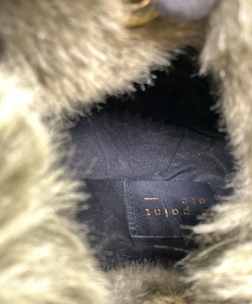 a point etc（アー ポワン ウテセ）a point etc (アー ポワン ウテセ) SAC CHLOE フェイクファーバッグ カーキの古着・服飾アイテム