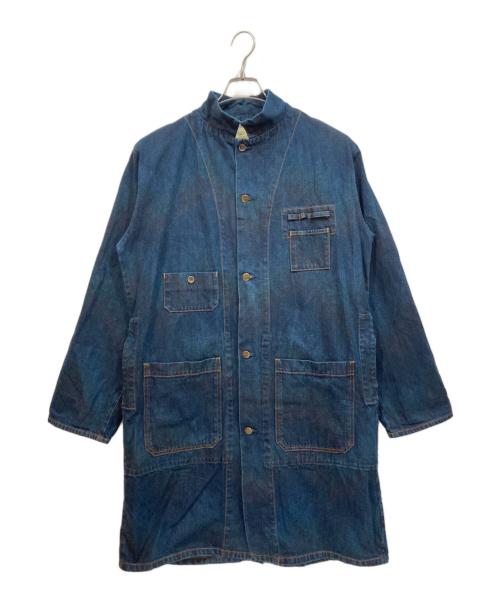 GRAPH ZERO（グラフゼロ）GRAPH ZERO (グラフゼロ) デニム ソーイングマンコート インディゴ サイズ:3Lの古着・服飾アイテム