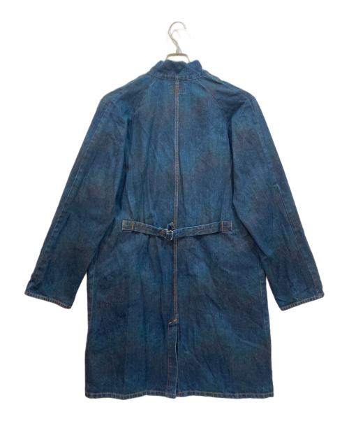 GRAPH ZERO（グラフゼロ）GRAPH ZERO (グラフゼロ) デニム ソーイングマンコート インディゴ サイズ:3Lの古着・服飾アイテム