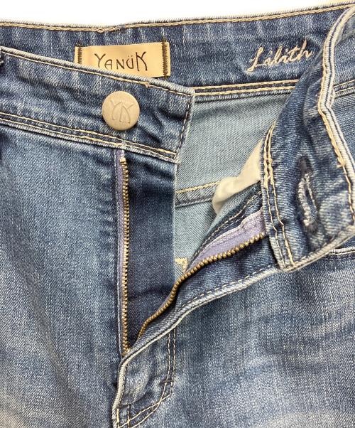 YANUK（ヤヌーク）YANUK (ヤヌーク) LILITH デニムパンツ インディゴ サイズ:23の古着・服飾アイテム
