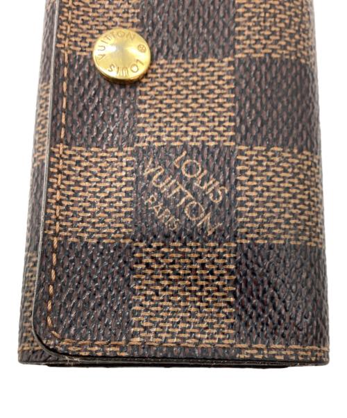 LOUIS VUITTON（ルイ ヴィトン）LOUIS VUITTON (ルイ ヴィトン) 4連キーケース ブラウンの古着・服飾アイテム
