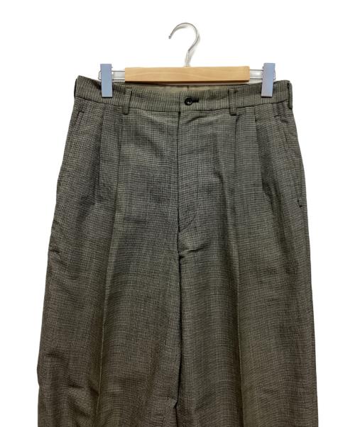 COMME des GARCONS HOMME（コムデギャルソン オム）COMME des GARCONS HOMME (コムデギャルソン オム) 2タックウールパンツ グレー サイズ:Mの古着・服飾アイテム