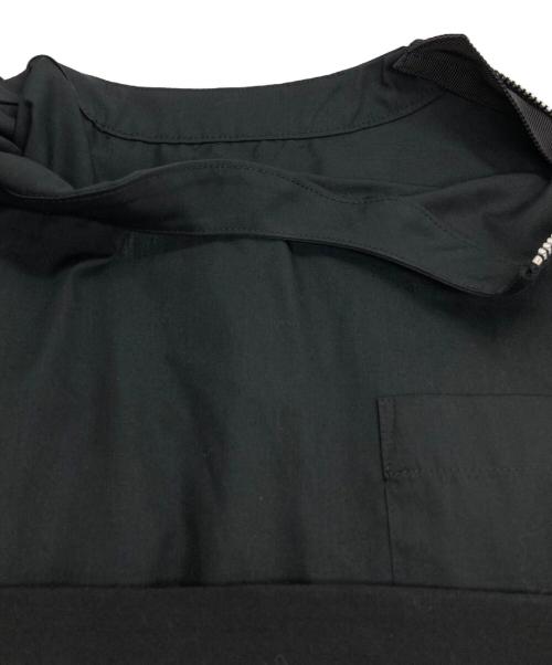 sacai（サカイ）sacai (サカイ) ベストセット レイヤードカットソー ブラック サイズ:1の古着・服飾アイテム
