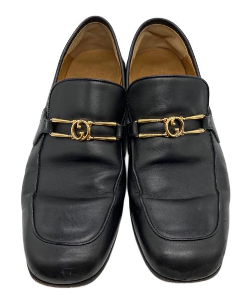 GUCCI（グッチ）GUCCI (グッチ) ローファー ブラック サイズ:7の古着・服飾アイテム