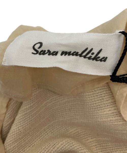 sara mallika（サラマリカ）sara mallika (サラマリカ) sara mallika Cotton Fringe Dress ベージュ サイズ:Free 未使用品の古着・服飾アイテム