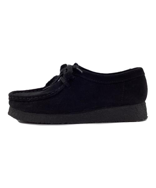 CLARKS（クラークス）CLARKS (クラークス) ワラビーシューズ ブラック サイズ:23.5の古着・服飾アイテム