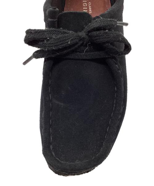 CLARKS（クラークス）CLARKS (クラークス) ワラビーシューズ ブラック サイズ:23.5の古着・服飾アイテム