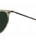 中古・古着 BEAUTY&YOUTH (ビューティーアンドユース) KANEKO OPTICAL (金子眼鏡) サングラス ベージュ：7000円